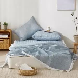 포슬리 시원한 여름 이불 시어서커 얇은 홑이불 SS