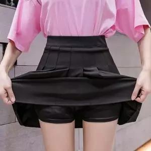 여성 여름철 속바지 내장 A라인 밴딩 테니스 스커트