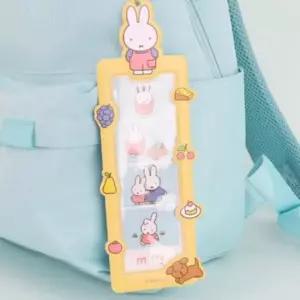 [문구/오피스] 캐릭터 네컷 포토 키링 옐로우 미피 프루트 열쇠고리 가방고리 키홀더