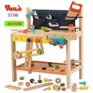 망치 공구놀이 작업대 원목세트 장난감