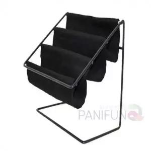 ( )소품 3단 정리함 블랙 깔끔한정리대 멀티정리대 3단정리대 오픈형트레이 소품정리함