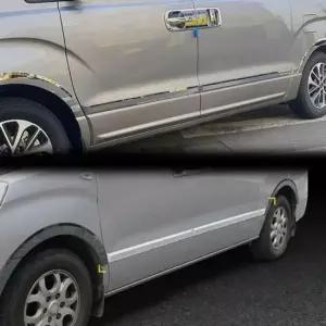 자동차언더라인몰딩 자동차 사이드 언더라인 그랜드스타렉스전용 튜닝용품