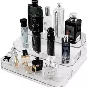 (타입 3단)선반 정리함 향수 수납함 투명 진열대 정리대 화장품