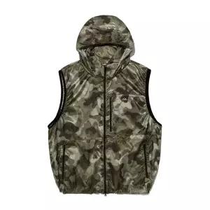 LEE 경량 후드 베스트 카모플라쥬 LE2602JK06CA