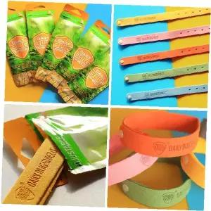 모기 퇴치 팔찌 야외활동 캠핑 등산 낚시 오일 향 밴드 휴대용 손목 착용형