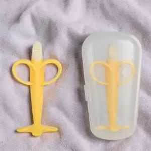 치발기 사용시기 치아발육기 이앓이 장난감 아기 구강기 실리콘 바나나