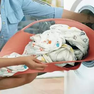 휴대용 다용도 빨래 보관 바구니 실내 접이식 배란다 기숙사 공간절약 생활용품 수납 정리함