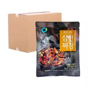 [박스] 청정원 매콤삼선짜장 분말 80g 40입