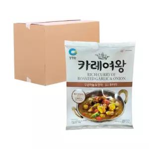 [박스] 청정원 카레여왕 구운마늘&양파 108g 16입