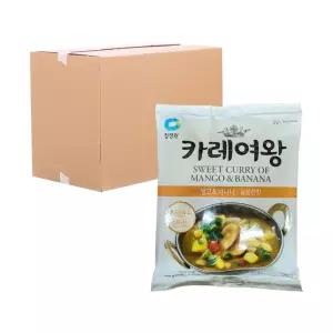 [박스] 청정원 카레여왕 망고&바나나 108g 16입
