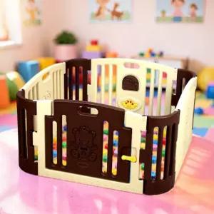 접이식 베이비룸 폴딩 아기 울타리 폴딩 안전가드 실내 놀이터