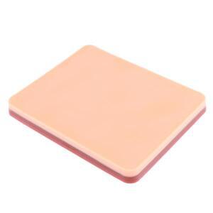 의대생 고품질 실리콘 시뮬레이션 피부 봉합 훈련 모델 외과 매듭 교육 패드 도구 자체 설계 상처 재사용