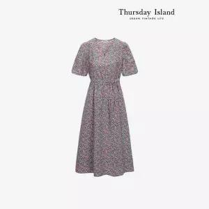 [Thursday Island] 플라워 밴딩 원피스(T244MOP264W)