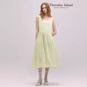 [Thursday Island] 레이어드형 원피스(T244MOP270W)