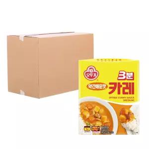 [박스] 오뚜기 3분카레 약간매운맛 200g 24입