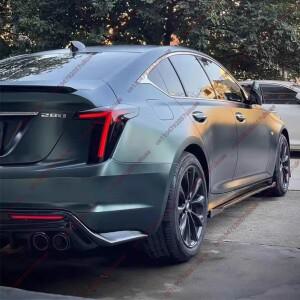 [호환품]캐딜락 호환 CT4 CT5 +용 사이드 스커트 디퓨저 범퍼 립 스플리터 스포일러 언더 가드 커버  글로