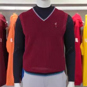 루이까스텔 SS 남성 스카시 브이넥 조끼 베스트 7MOVT334R