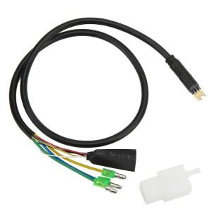 60cm 모터 변환 연장 케이블 9핀 구리 방수 커넥터 250w 낮은 고장률 라인