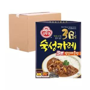 [박스] 오뚜기 3일 숙성카레 3분 약간매운맛 200g 16입