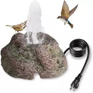 전기 조류 목욕 분수 펌프 120V 강력한 흐름 6피트 길이의 튼튼한 물림 방지 코드 정원 수압 및 수족관용