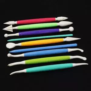 TBZ 기본형 쿠킹 데코툴 9종1세트(색상랜덤)