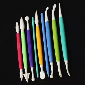 TBZ 기본형 쿠킹 라떼아트 베이킹 아트데코툴 9종 1세트