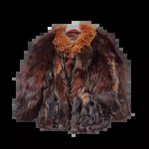 사가폭스 여우털100 여자 겨울 모피피자켓