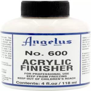 Angelus No 600 아크릴 가죽 마감재 - 신발 가방 재킷 및 액세서리를 위한 유연한 클리어 코트 공예 복원을