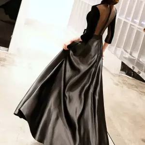 블랙 드레스 시상식드레스 파티의상 무대 연주회