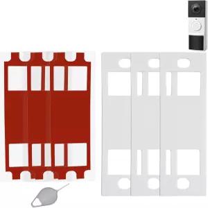 TP-Link Tapo 스마트 비디오 초인종 카메라 D210/D225와 호환되는 접착식 테이프 마운트 아파트용 교체 벽