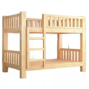 학생 이층침대 기숙사 원목 가정용 게스트하우스 게스트 싱글 벙커 철제 튼튼한 계단형