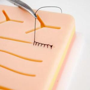 의대생 고품질 훈련 키트 실리콘 피부 패드 외과 상처 실습 외상적 봉합 시뮬레이션