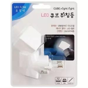 [Deco] LED 큐브 취침등 침실무드등 아기수면등 아이방수면등 유아무드등