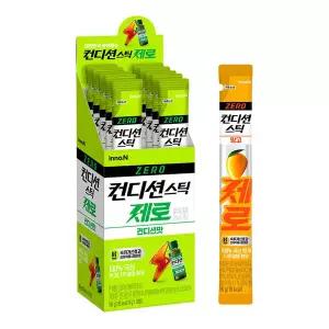 컨디션스틱 제로 컨디션맛 10개 + 컨디션스틱 제로 망고맛 1개 / 숙취해소제