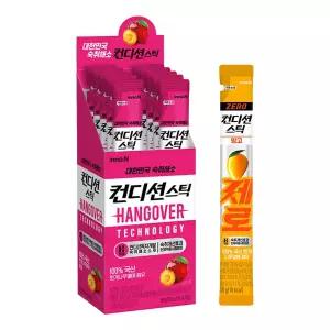 컨디션스틱 자두맛 10개 + 컨디션스틱 제로 망고맛 1개 / 숙취해소제