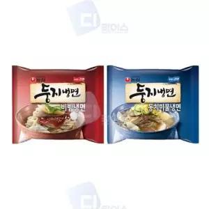 랭면 농심 둥지냉면 32봉 비냉16입 동치미물냉16입 2종세트