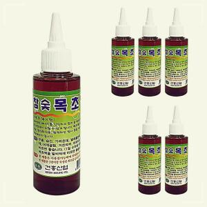 NWFG3FFO 목초원액 x6개 국산 참숯목초액 탈취효과 110ml 숙성 발관리