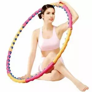 성인 지압 돌기 초급자 복부 운동 훌라후프