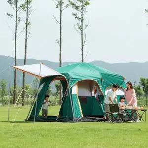 대형 가족용 리빙쉘 텐트 6인용 사계절 캠핑쉘터