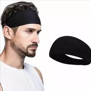흡수 남자 스포츠 헤어밴드 머리띠 남성 스포츠 헤어밴드 헬스 러닝