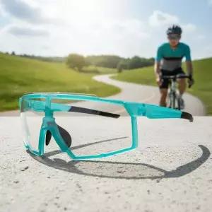락브로스 대형 변색 편광 자전거 고글 라이딩 방풍 안경 스포츠 선글라스