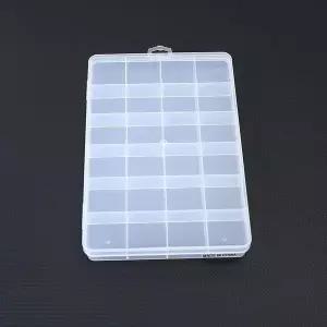 24칸 수납 보관 낚시 바늘 비즈 공방용품 보관 케이스