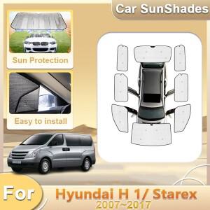 현대 호환 H 1 Starex iMax Cargo iLoad 용 자동차 전체 커버리지 차양 2007 ~ 반사판 그늘 Sun Visor Tool