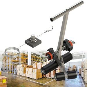 eAj 농구 코트 마킹 키트 - 직선 및 원용 라인 테이프 기계, 농구 코트, 주차장, 작업장 및 안전 표시에 이상적 - 45cm