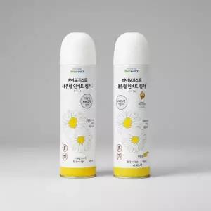 바이오미스트 피레트린 국화꽃 살충제 내츄럴 인섹트 킬라 레몬향 무향 500ml 2개
