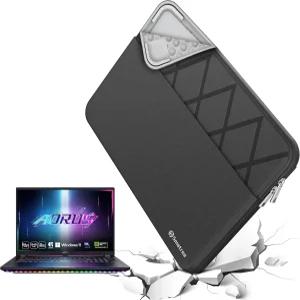 기가바이트 U4 UD용 스마트리 14인치 노트북 슬리브 액세서리 포켓이 있는 보호 케이스 YKK 지퍼 특허받은