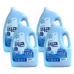 피죤 섬유유연제 3100ml 4개 블루비앙카