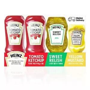 하인즈 케찹 x2 + 스위트랠리쉬 + 머스타드
