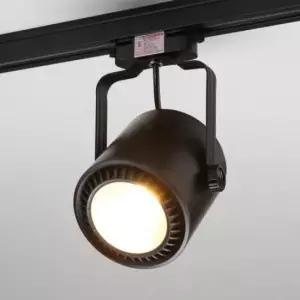 [데코] 원통스포트 COB타입 블랙 레일용 30W 전구