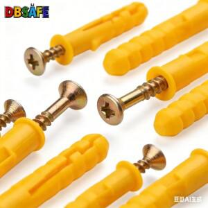 10세트 M6 M8 헤비 듀티 드라이월 앵커 스크류 어소트먼트 키트 아연 도금 강철 패스너 홈 리노베이션 건설